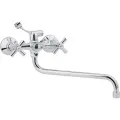 Смеситель Arco А2520, для ванны, с длинным изливом, цинковый сплав, аэратор, хром