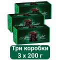 Шоколад Nestle After Eight, темный, мятный, в глазури, 200г x 3 уп.