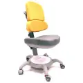 Растущее кресло SingBee Coobee CB-142, для детей с ростом от 120 до 170 см, независимая регулировка глубины, цвет желтый