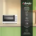Мини-печь Ardo MO3831W2 38 литров , Духовка электрическая настольная 1500 Вт, 3 режима приготовления, 2 противня + хромированная решетка, таймер 90 минут