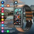 Умные часы мужские иженские с функциями ЭКГ и измерения сахара умный браслет