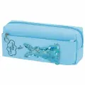Пенал-косметичка Юнландия Зайка, 2 отделения, мягкий, голубой, 20х7х9см (228987), 16шт.