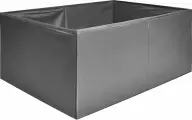 Короб для хранения без крышки 55x25x39 см полиэстер цвет серый