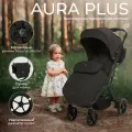Прогулочная коляска Sweet Baby Aura Plus Black