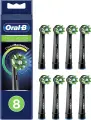 Насадка для зубных щеток Oral-B CrossAction Black CleanMaximiser EB18рRB 8шт