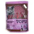 Наполнитель brava тофу 10л дикая роза