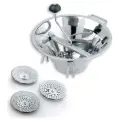 Механическое сито OMAC Chef, нержавеющая сталь, 4 предмета, 33см