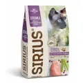 SIRIUS сухой корм для кошек стерилизованных, индейка и курица, 1,5 кг