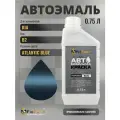 Краска для KIA, код B2, ATLANTIC BLUE, автомобильная эмаль базовая под лак FixPaint Basic в канистре, 0,75 л