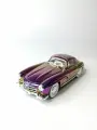 Модель автомобиля Мерседес 300 SL ретро-коллекционная металлическая игрушка масштаб 1:24 фиолетовый перламутровый хамелеон