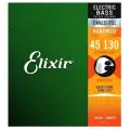 Струны для 5-струнной бас-гитары Elixir NanoWeb 14777 45-130, сталь