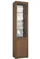Шкаф пенал с полками Ливорно ЛШ-4 54х221,2х35 см, цвет орех донской