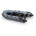 Лодка моторная килевая Тайга 290 ЖС (жесткая слань с алюминиевым H-профилем и боковыми стрингерами), серая