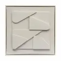 Панно декоративное с эффектом 3D Minimalism Triangle, 40х40 см
