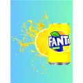 Напиток газированный Fanta со вкусом лимона 330 мл, Германия