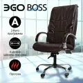 Офисное массажное кресло EGO BOSS EG1001 LKFO Шоколад (Арпатек)