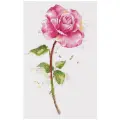Набор для вышивания PANNA C-7190 Акварельная роза 18.5 х 28.5 см
