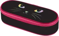 Пенал BRAUBERG 271585 271585, Cat Eye, 1 отделение, черный