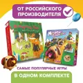 Комплект настольных игр Коварный лис и Мопсы-сладкоежки для детей, Стиль Жизни