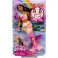 Кукла Mattel Barbie Blooming Flowers - Кукла Русалка с длинными каштановыми волосами и волшебными цветами - Барби JDM73