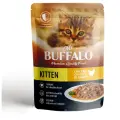 Mr.Buffalo Паучи для котят Нежный цыпленок в соусе 85г В309 0.085 кг 61514 (18 шт)