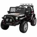 Детский электромобиль джип XMX с полным приводом (черный, EVA, 12V) - XMX618-4WD-BLACK