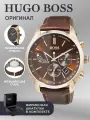 Наручные часы BOSS, коричневый/черный