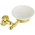 Мыльница Migliore Mirella 17308 Золото керамика на стену