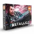Набор акриловых красок AK Interactive Metallics Set