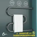 Полотенцесушитель Водяной Onix Hit Direct Grafit Right 600x700, М-образный, Графит, с защитой от электрокоррозии