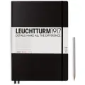 Записная книжка Leuchtturm1917 334917 черный A4+, 60 листов, черный, цвет бумаги бежевый