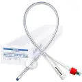 APEXMED Катетер Фолея урологический женский Ch/Fr 18, двухходовой, силиконовый, 10 шт, уретральный