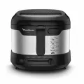 Фритюрница Moulinex Fry Uno AF215D10, серебристый, черный, 1800 Вт, 1,8 л