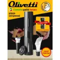 Электрический штопор Olivetti CSB9601 с аэратором для вина, вакуумной пробкой и ножом для удаления фольги / Набор сомелье, работа от 4 батареек