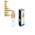 (3 шт.) Светодиодная лампочка Feron G9 230V 5W(500lm) 6400K 6K прозрачная 50x16, LB-432 25771 Холодный белый. Цоколь G9