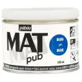 Краска акриловая PEBEO экстра матовая Mat Pub N1 500 мл 257012 синий циан