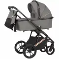 Коляска 2 в 1 Carrello Sigma CRL-6509 Fog Grey , гелевые колёса, регулировка ручки, серый
