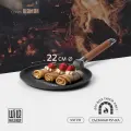 Сковорода блинная Wild Kitchen, чугун, d=22 см, съёмная ручка