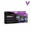 Аксессуар для Warhammer Vallejo Набор Vallejo Fantasy: Purple Dragons 72.194 (8)
