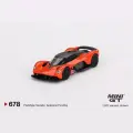 Машинка minigt 1:64 Aston Martin Valkyrie Maximum #678 Collection die cast alloy car model decoration gift
