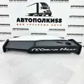 Полка на торпеду грузового автомобиля газель NEXT 2 яруса экокожа Графит