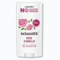 Schmidt's, Натуральный дезодорант без алюминия, 48 часов, Rose & Vanilla, роза и ваниль, 75 г