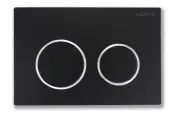 Кнопка смыва для унитазов подвесных и напольных Aquatek Small TDI-0000003 черная