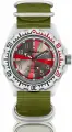 Наручные часы Восток Амфибия, нейлон зеленый