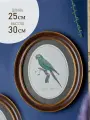 28-370 Панно настенное Попугай, под старину 25x3x30см, Glasar