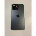 IPhone 15 Pro Max задняя крышка в сборе с окошками камеры (Black Titanium) черный титан