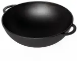 Гардарика 1026 чугунная с 2-мя ручками (Wok) д.26см