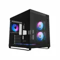 Корпус Case Ocypus Iota C70 BK ARGB ATX win black 6 ARGB fans no PSU