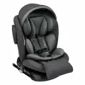 Автокресло Indigo SMART+ Isofix, серый, для детей с рождения до 36кг