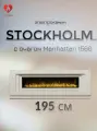 Электрокамин Stockholm  BG с очагом Manhattan 1560 (звуковой эффект, дистанционное управление)